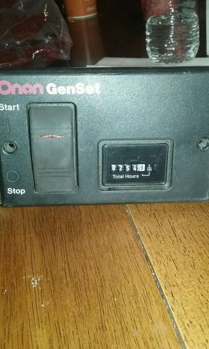 Onan genset generator remote start switch