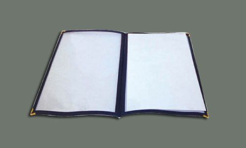 Double-Fold 8-1 / 2&#034; x 14&#034; Menu Cover Burgundy