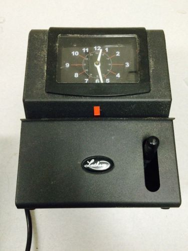 Lathem Time Clock  Employee Time Recorder Used