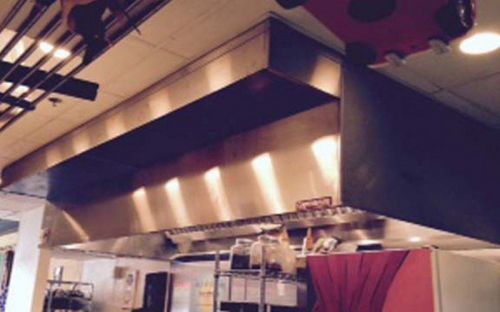 11 ft. captive aire exhaust hood with make up air for sale