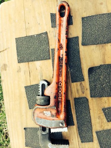 RIDGID 10&#034; Pipe Wrench Very Good