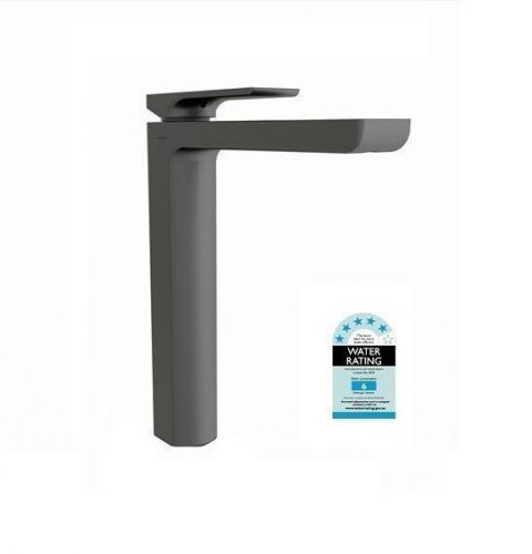 Matt black astra square bathroom wels tall high basin flick mixer tap faucet for sale