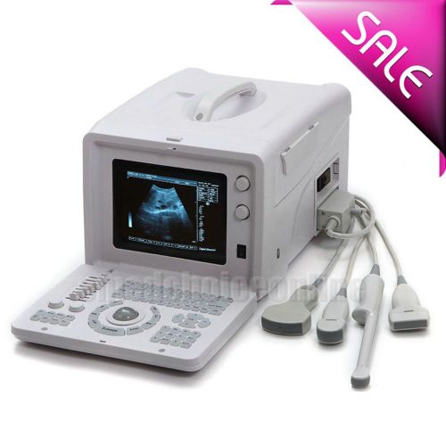 3D Portable Digital Ultrasound machine Scanner system Trans vaginal probe FDA