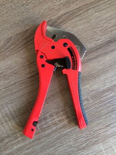 Rothenberger rocut 42tc 52000 plastic pipe shears, 1-5/8&#034; max od, 1-1/4&#034; max od for sale