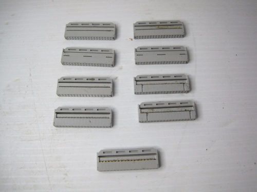 9484 Lot(9) 3M 3414 Wire Board Connector Sockets 34 Position FREE Ship Cont USA