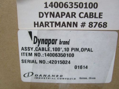 DYNAPAR 10 PIN CABLE 14006350100 *NEW IN BOX*