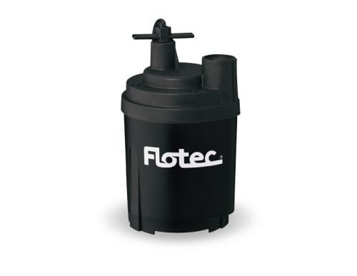 Flotec Tempest 1/6 HP 1,470 GPH Utility Submersible Pump - Up to 1470 GPH