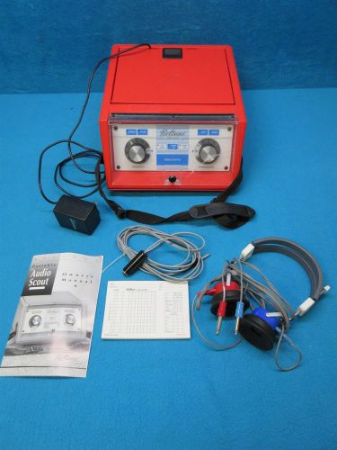 Beltone Portable Audio Scout Tone Switch Red Hearing Test Equipment Working