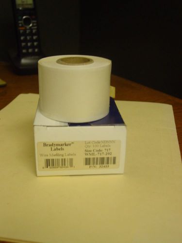 Bradymarker ID-Pro Wire Marking Labels WML 717-292