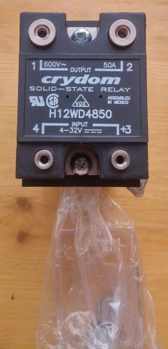 CRYDOM H12WD4850 SOLID STATE RELAY Tetra-Pak #90119-0082
