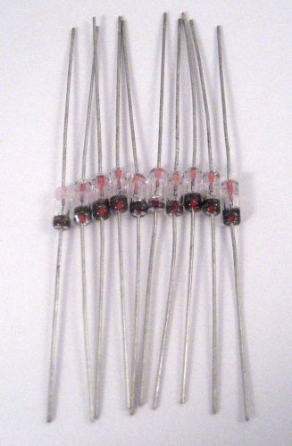 1N34A Germanium Diodes: DO-7 Case: Used in Crystal Radios: Lots of 10