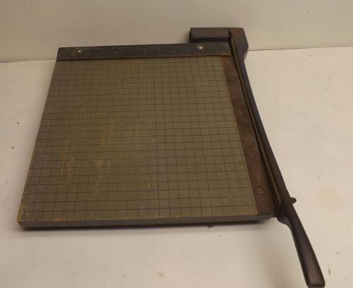 Vintage Monarch Paper Cutter Model 5212