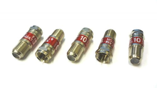 Toner FAM-10,  Attenuators ( 10 Db) Fixed Mini-Type Attenuator  LOT of 5