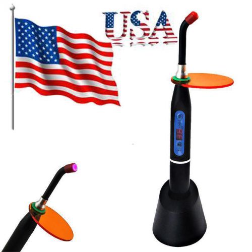 From usa dentist led dental wireless cordless curing light lamp 1500mw ce for sale