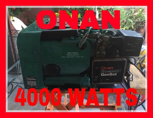 Onan generator emerald 1 genset generator 4000 watt for sale