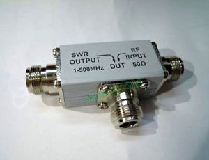 New 1-500MHZ Reflection Bridge VSWR Bridge RF Bridge Directional Bridge