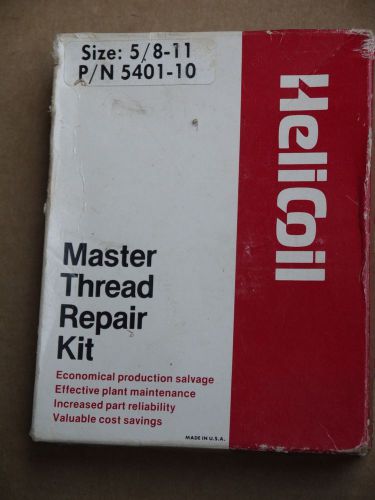 Brand New Helicoil Master Thread Repair Kit Size:  5/8 -11 P/N5401-10