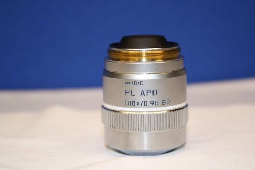 HIGH QUALITY, Leica 566014 PL APO 100 0.90 BD Microscope Objective
