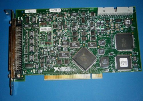 *Tested* National Instruments NI PCI-6071E 64-Channel High-Speed 12-Bit DAQ