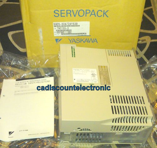 NEW Yaskawa AC Servo Pack 3 Phase Controller Drive SGDS - 50A72AY539