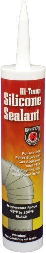 MEECOS RED DEVIL 601B Silicone Sealant  Black