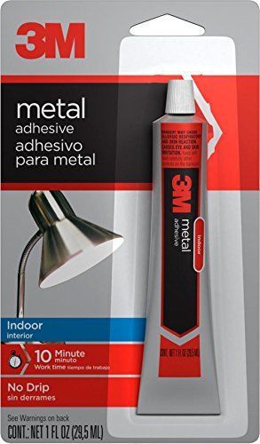 3M 18070 1 1 Metal Adhesive  1-Ounce