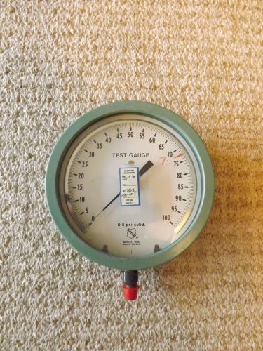 Ashcroft 100 psi test gauge for sale