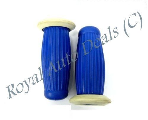 LAMBRETTA BLUE HANDLE BAR GRIPS PAIR.GP/LI/TV/SX BRAND NEW