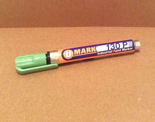 U mark 130p paint marker heavy duty potent lite green graffiti nos for sale