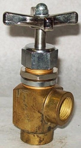 Deltrol 1/2&#034; 3000 psi brass angle needle valve s402b3p for sale