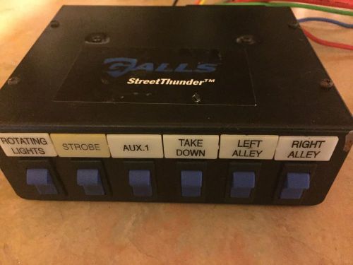 Galls Street Thunder Control Panel