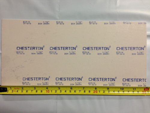 Lot of 5 new chesterton ecs-w ptfe sheet gasket 1/16&#034;x6&#034;x12&#034; free priority ship for sale