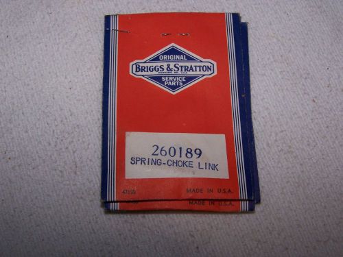 Antique  briggs and stratton Choke link Spring part# 260189