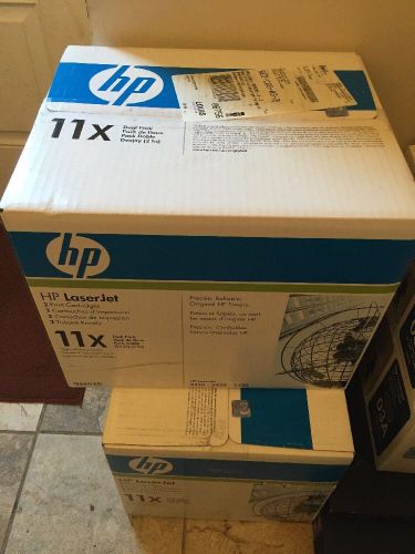 Q6511XD Genuine HP 11X Black Toners Dual Pack New In sealed box