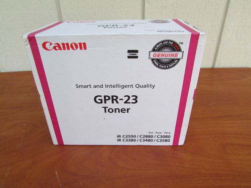 GPR-23M 0454B003AA Genuine Magenta Canon Toner  C2550 C2880 C3080 C3380 C3480
