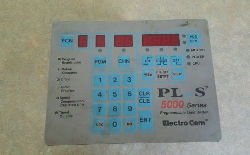 ELECTRO CAM PS-5021-10-M09 PLUS 5000 SERIES PROGRAMMABLE LIMIT SWITCH