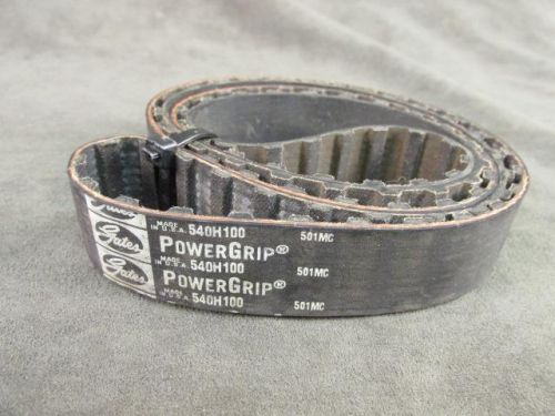 New gates powergrip 540h100 belt - free shipping for sale