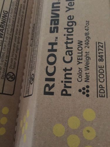 Genuine Ricoh Savin Lanier Cartridge YELLOW MP C400/C240/LD140C 841727 841298