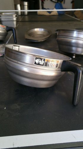 Restaurant coffee brew funnel stainless steel