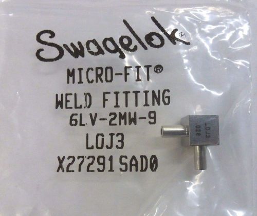 Swagelok 316L VIM-VAR Micro-Fit® 90° Union Elbow 6LV-2MW-9