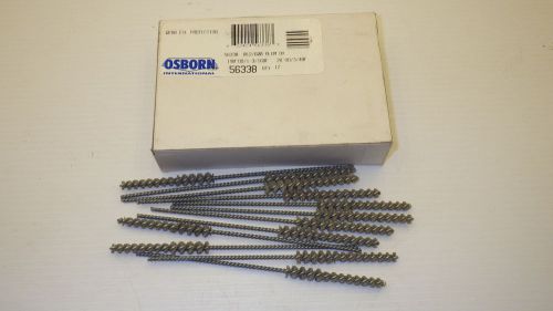 OSBORN  56338 ALUMINUM OX BRUSHES QTY. 12 PER BOX  NIB