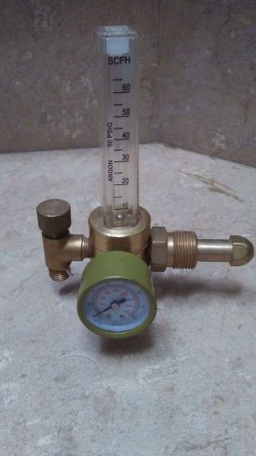 Pressure reducer flowmeter regulator argon 50 psig control valve for welding gas for sale