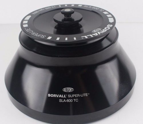 Sorvall super-lite sla-600 tc autoclavable ultracentrifuge rotor for sale