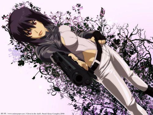 Ghost In The Shell Anime, Canvas Print ,Wall Art,HD,Decal,Banne