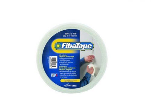 Fibatape Standard 1-7/8 in x 500 ft White Self-Adhesive Mesh Drywall Joint Tape