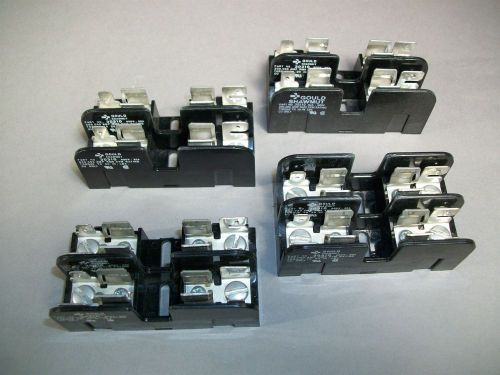 Lot of 8 Gould Shawmut 30310 Fuse Holders 600V 30A - USED