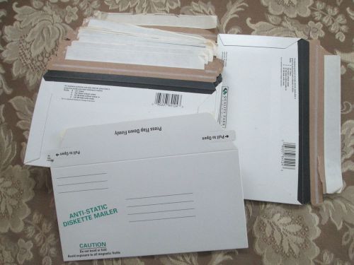 Anti-Static Diskette Mailers Lot of 25 Item #64124 Multiple Uses 100% Recycled