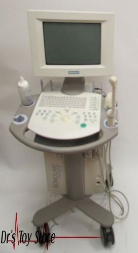 Siemens Sonoline Adara Ultrasound With Two Probes