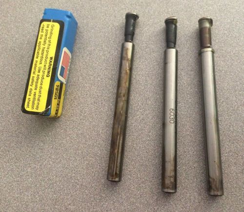 Lot of 3 criterion 6030 groove tool square shank boring bar carbide tip usa new for sale