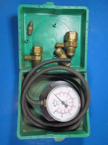 Fisher Inches Of Water Column WC Pressure Gauge Kit  Natural Gas LP Pressure
